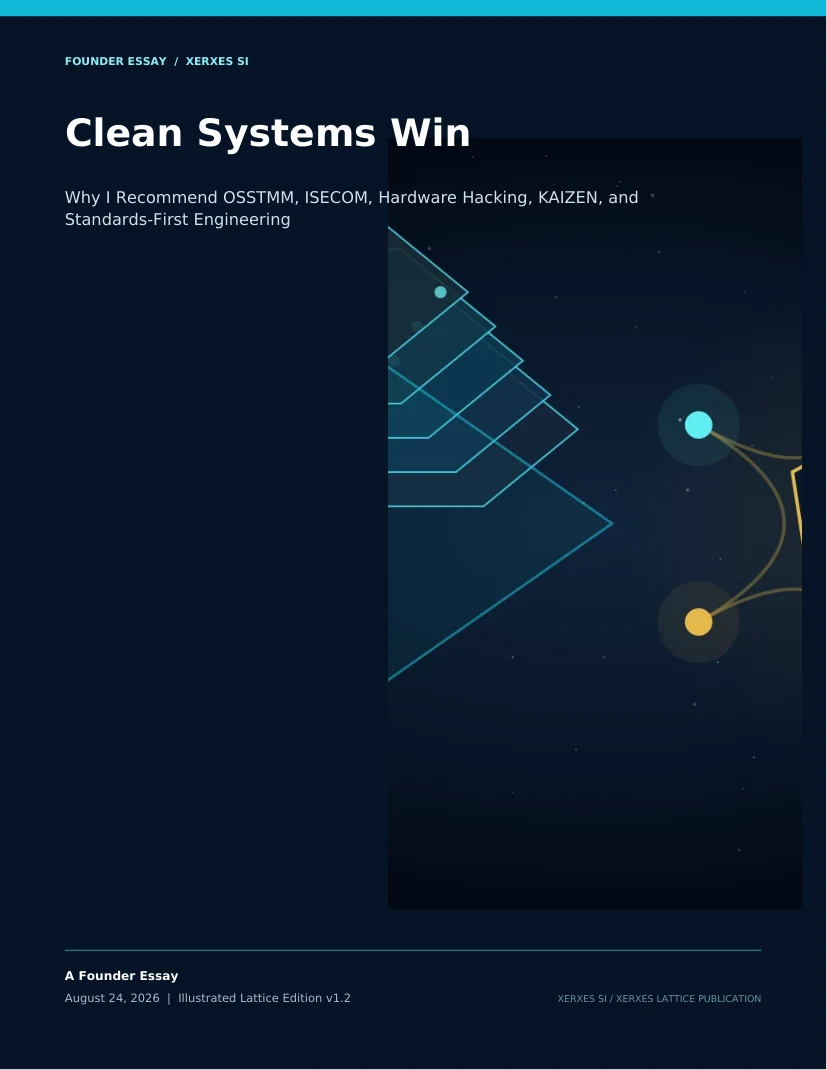 Illustrated Lattice Edition cover for clean systems win.